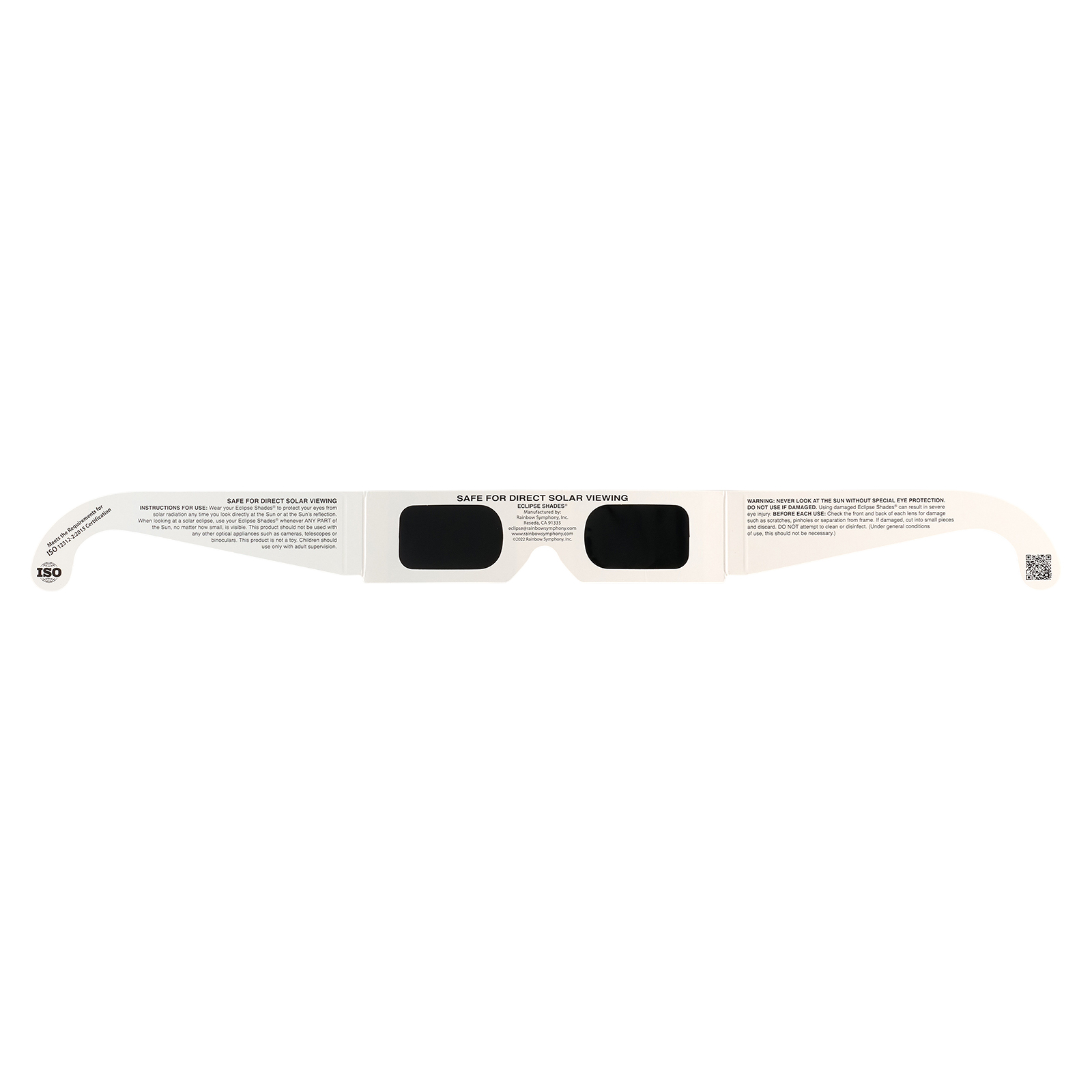 Solar Eclipse AAS Approved Viewing Glasses With Superior Optics, Enhanced Magnification, Ultimate Sun Eclipse Glasses For Safety & Clarity (5 -Pack